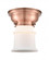 Canton - 1 Light - 6 inch - Antique Copper - Flush Mount (3442|623-1F-AC-G181S)