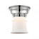 Canton - 1 Light - 6 inch - Polished Chrome - Flush Mount (3442|623-1F-PC-G181S-LED)
