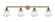 Olean - 4 Light - 43 inch - Brushed Brass - Adjustable Bath Vanity Light (3442|215-BB-G324-LED)