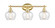 Amina - 3 Light - 27 inch - Satin Brass - Bath Vanity Light (3442|438-3W-SB-SDY-LED)