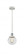 Beacon - 1 Light - 6 inch - White Polished Chrome - Cord hung - Mini Pendant (3442|916-1P-WPC-G202-6)