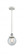 Beacon - 1 Light - 6 inch - White Polished Chrome - Cord hung - Mini Pendant (3442|916-1P-WPC-G204-6-LED)