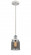 Bell - 1 Light - 5 inch - White Polished Chrome - Cord hung - Mini Pendant (3442|916-1P-WPC-G53)