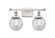 Beacon - 2 Light - 16 inch - White Polished Chrome - Bath Vanity Light (3442|916-2W-WPC-G204-6)