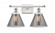 Cone - 2 Light - 18 inch - White Polished Chrome - Bath Vanity Light (3442|916-2W-WPC-G43-LED)
