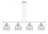 Bell - 4 Light - 48 inch - White Polished Chrome - Stem Hung - Island Light (3442|916-4I-WPC-G72)