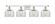Bell - 4 Light - 38 inch - White Polished Chrome - Bath Vanity Light (3442|916-4W-WPC-G72)