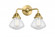 Olean - 2 Light - 15 inch - Satin Gold - Bath Vanity Light (3442|288-2W-SG-G324-LED)