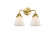 Cone - 2 Light - 14 inch - Satin Gold - Bath Vanity Light (3442|288-2W-SG-G61)