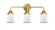 Canton - 3 Light - 23 inch - Satin Gold - Bath Vanity Light (3442|288-3W-SG-G181S)