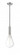 Edison - 1 Light - 7 inch - Polished Chrome - Cord hung - Mini Pendant (3442|198-1P-PC-BB164LED)
