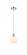 Athens - 1 Light - 6 inch - Polished Nickel - Cord hung - Mini Pendant (3442|516-1P-PN-G121-6)