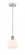 Athens - 1 Light - 6 inch - White Polished Chrome - Cord hung - Mini Pendant (3442|516-1P-WPC-G121-6)