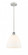 Bristol - 1 Light - 9 inch - White Polished Chrome - Cord hung - Mini Pendant (3442|516-1P-WPC-GBD-91)