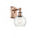 Athens - 1 Light - 6 inch - Antique Copper - Sconce (3442|516-1W-AC-G124-6)