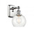 Athens - 1 Light - 6 inch - Polished Chrome - Sconce (3442|516-1W-PC-G122-6-LED)