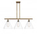 Berkshire - 3 Light - 39 inch - Brushed Brass - Cord hung - Island Light (3442|516-3I-BB-GBC-122-LED)