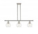 Athens - 3 Light - 36 inch - Polished Nickel - Stem hung - Island Light (3442|516-3I-PN-G122-6)