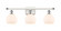 Athens - 3 Light - 26 inch - White Polished Chrome - Bath Vanity Light (3442|516-3W-WPC-G121-6)