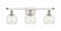 Athens - 3 Light - 26 inch - White Polished Chrome - Bath Vanity Light (3442|516-3W-WPC-G124-6-LED)