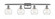 Athens - 4 Light - 36 inch - Polished Chrome - Bath Vanity Light (3442|516-4W-PC-G122-6)