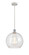 Athens - 1 Light - 12 inch - White Polished Chrome - Cord hung - Mini Pendant (3442|516-1P-WPC-G124-12)