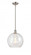 Athens - 1 Light - 12 inch - Brushed Satin Nickel - Mini Pendant (3442|516-1S-SN-G124-12-LED)