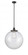 Beacon - 1 Light - 18 inch - Oil Rubbed Bronze - Stem Hung - Pendant (3442|201S-OB-G204-18-LED)
