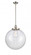 Beacon - 1 Light - 18 inch - Brushed Satin Nickel - Stem Hung - Pendant (3442|201S-SN-G204-18-LED)