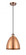 Bristol - 1 Light - 9 inch - Antique Copper - Cord hung - Mini Pendant (3442|516-1P-AC-MBD-9-AC)