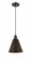 Berkshire - 1 Light - 8 inch - Oil Rubbed Bronze - Cord hung - Mini Pendant (3442|516-1P-OB-MBC-8-OB-LED)