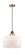 Bell - 1 Light - 12 inch - Antique Copper - Cord hung - Mini Pendant (3442|201CSW-AC-G71-L-LED)