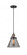Cone - 1 Light - 8 inch - Black Antique Brass - Cord hung - Mini Pendant (3442|201CSW-BAB-G43-LED)