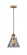 Cone - 1 Light - 8 inch - Brushed Brass - Cord hung - Mini Pendant (3442|201CSW-BB-G43-LED)