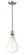 Bare Bulb - 1 Light - 2 inch - Brushed Satin Nickel - Cord hung - Mini Pendant (3442|200C-SN-BB164LED)