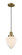 Bullet - 1 Light - 7 inch - Brushed Brass - Cord hung - Mini Pendant (3442|201C-BB-G661-7-LED)