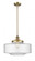 Bridgeton - 1 Light - 16 inch - Brushed Brass - Stem Hung - Mini Pendant (3442|201S-BB-G694-16-LED)
