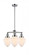 Bullet - 3 Light - 20 inch - Polished Chrome - Stem Hung - Chandelier (3442|207-PC-G661-7)