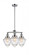 Bullet - 3 Light - 20 inch - Polished Chrome - Stem Hung - Chandelier (3442|207-PC-G664-7-LED)