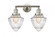 Bullet - 2 Light - 18 inch - Brushed Satin Nickel - Adjustable Bath Vanity Light (3442|208-SN-G664-7-LED)