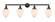Bullet - 4 Light - 46 inch - Matte Black - Adjustable Bath Vanity Light (3442|215-BK-G661-7)