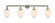 Bullet - 4 Light - 46 inch - Brushed Satin Nickel - Adjustable Bath Vanity Light (3442|215-SN-G661-7)