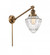 Bullet - 1 Light - 7 inch - Brushed Brass -Adjustable Swing Arm (3442|237-BB-G664-7-LED)