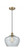 Fenton - 1 Light - 11 inch - Antique Brass - Cord hung - Mini Pendant (3442|616-1P-AB-G92-L-LED)