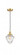 Bullet - 1 Light - 7 inch - Satin Gold - Cord hung - Mini Pendant (3442|616-1PH-SG-G664-7)