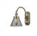 Cone - 1 Light - 8 inch - Antique Brass - Adjustable Swing Arm (3442|918-1W-AB-G43)