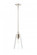 1 Light Pendant (276|2300P8-PN)