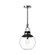 Copperfield 12-in Chrome/Clear Glass 1 Light Pendant (7713|PD520512CHCL)