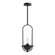 Cyrus 8-in Clear Glass/Matte Black 1 Light Socket Pendant (7713|PD539018MBCL)