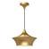 Emiko 12-in Brushed Gold 1 Light Socket Pendant (7713|PD523013BG)